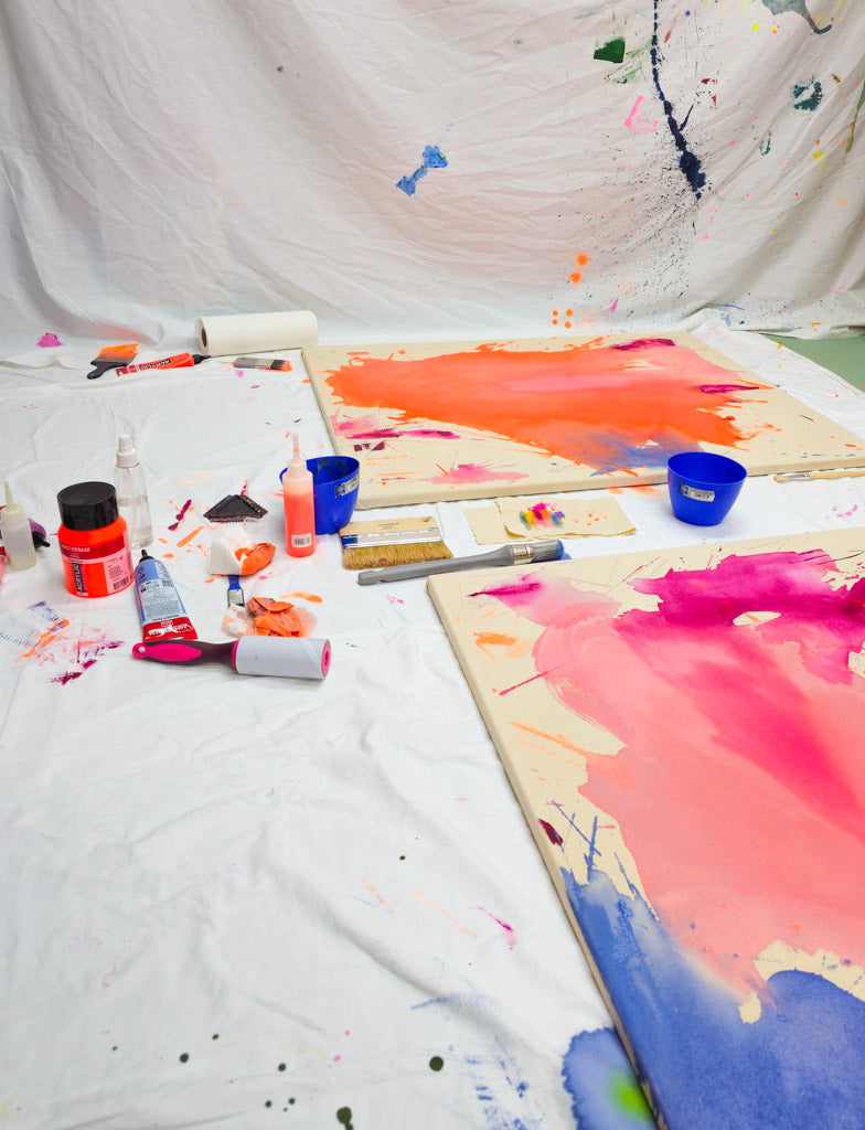 Einblicke ins Künstler Atelier