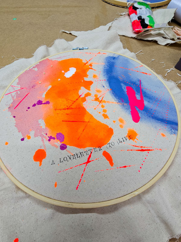 Holy Aperoly x Embroidery no.4