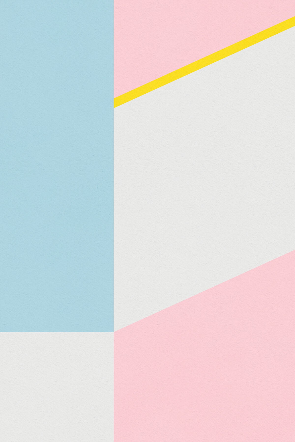 Mia no.2 Art Print - Geometric Abstract Wall Art - Summer Vibes - Soft Colors and Playful Design - Home Decor