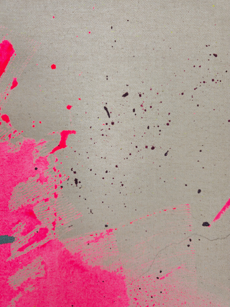 "The dance"; Original mixed media Kunstwerk auf Leinwand