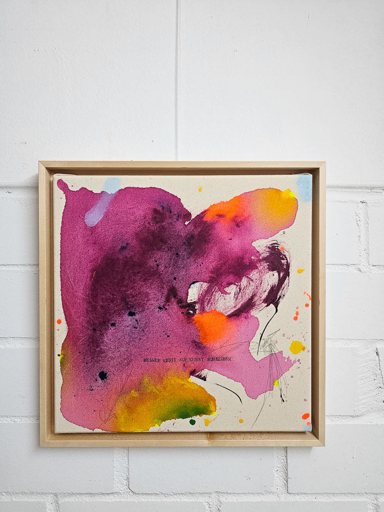 Besser nicht auf Kunst schreiben no.1