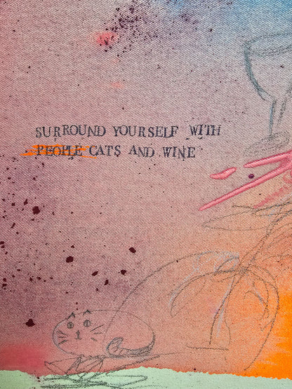 Cats and wine no.1